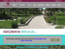 Tablet Screenshot of egricimenrestaurant.com
